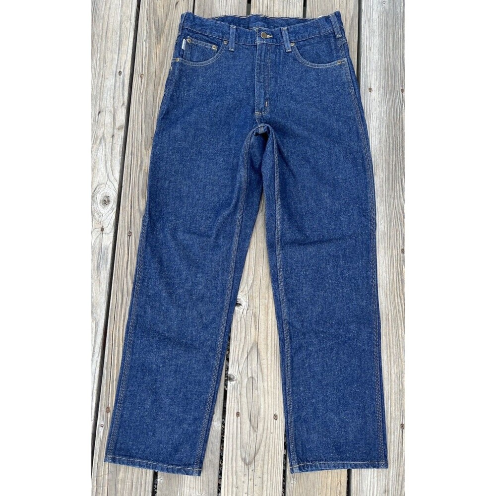 NWT! Carhartt Men's 34X32 Relaxed Fit Prewash Work Jean Straight Leg B234 PRW